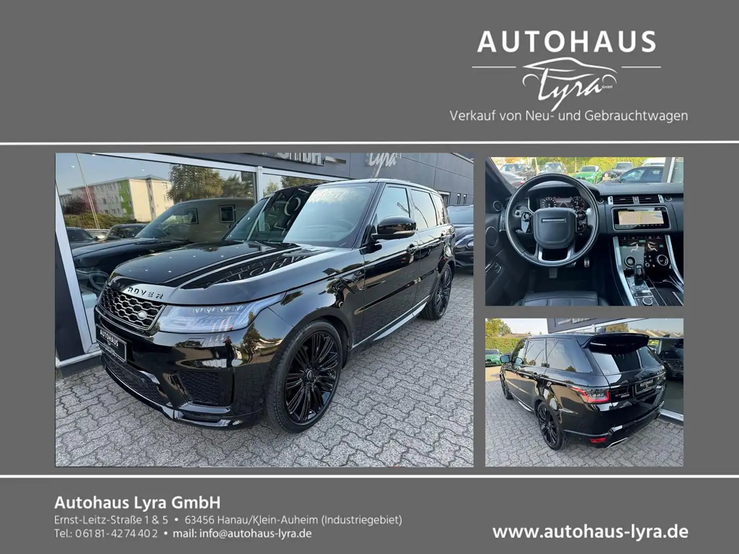 Land Rover Range Rover Sport 3.0 SDV6 Autobiography Dynamic Noir - 1