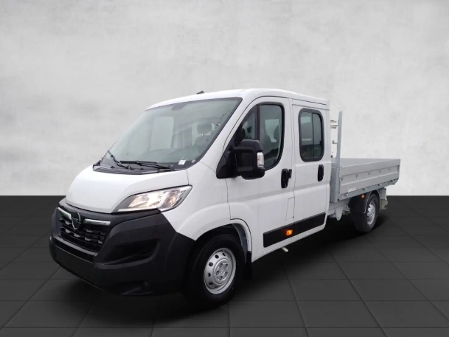 Opel Movano DoKa 3,5t L3 Pritsche AHK Parklenkass. Rück Blanc - 1