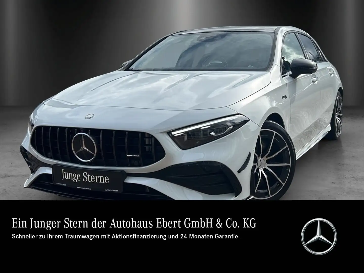 Mercedes-Benz A 35 AMG Prem+ DISTRO Perf.Sitze AERO Pano Burme Weiß - 1