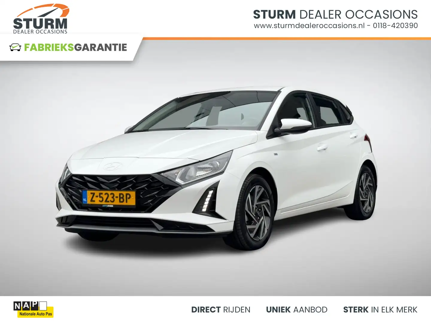 Hyundai i20 1.0 T-GDI Comfort Smart NL-Auto, Nieuwste Model! Blanc - 1