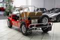 Austin Mini Moke SOFT-TOP | RUOTA DI SCORTA | FRONT BUMPER BAR Rojo - thumbnail 5