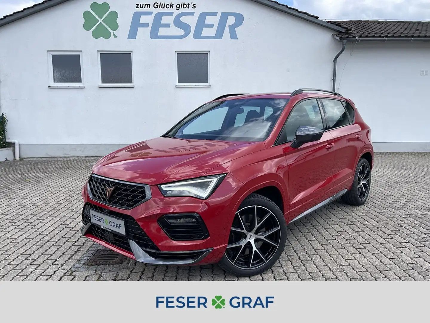 CUPRA Ateca 2.0 TSI DSG ACC AHK eHECK PANO Rot - 1