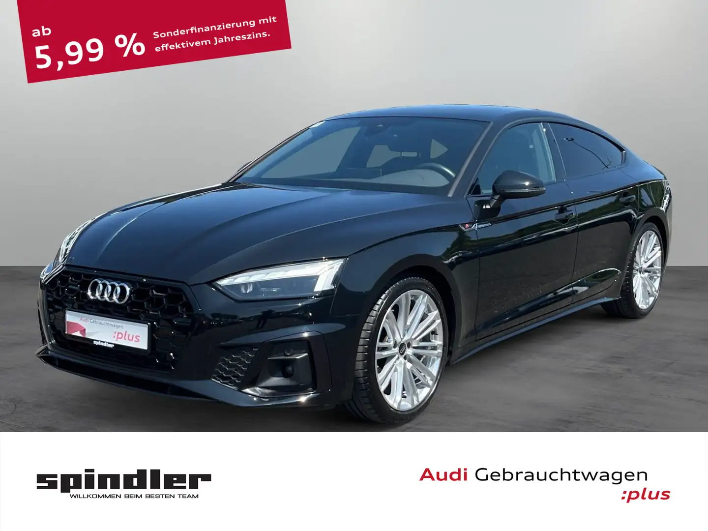 Audi A5 S-Line 45TFSI quattro S-tronic/ RFK Schwarz - 1