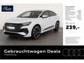 Audi Q4 e-tron Sportback quattro S line W-Pumpe/RFK Weiß - thumbnail 1