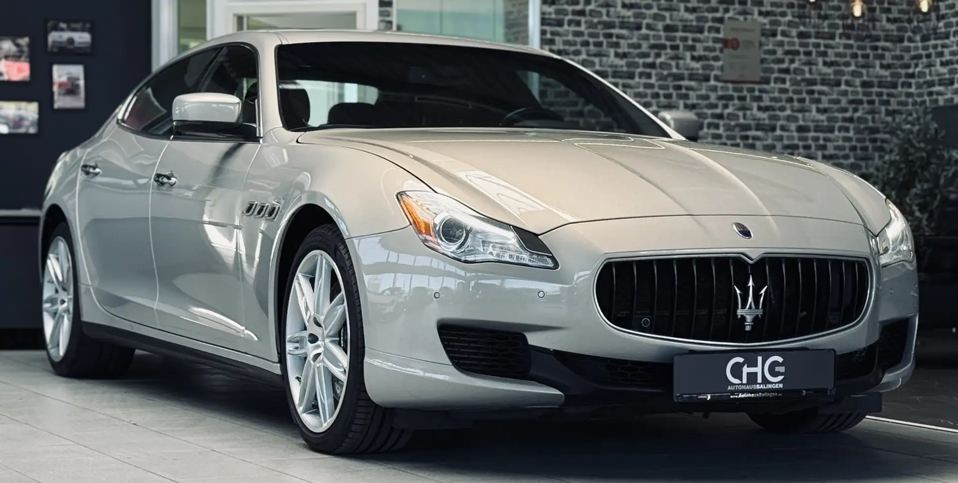 Maserati Quattroporte GranLusso GTS 1.HAND|D-FAHRZEUG Szary - 1