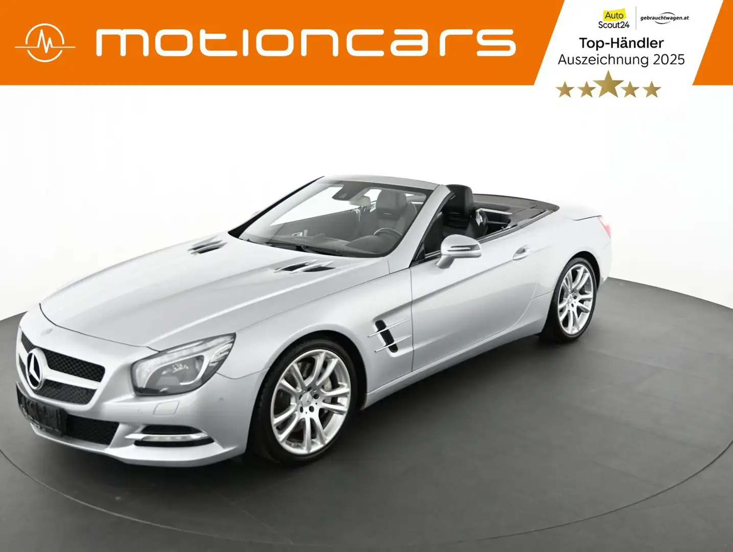 Mercedes-Benz SL 500 4.7L V8 AMG Paket Aut. Silber - 1