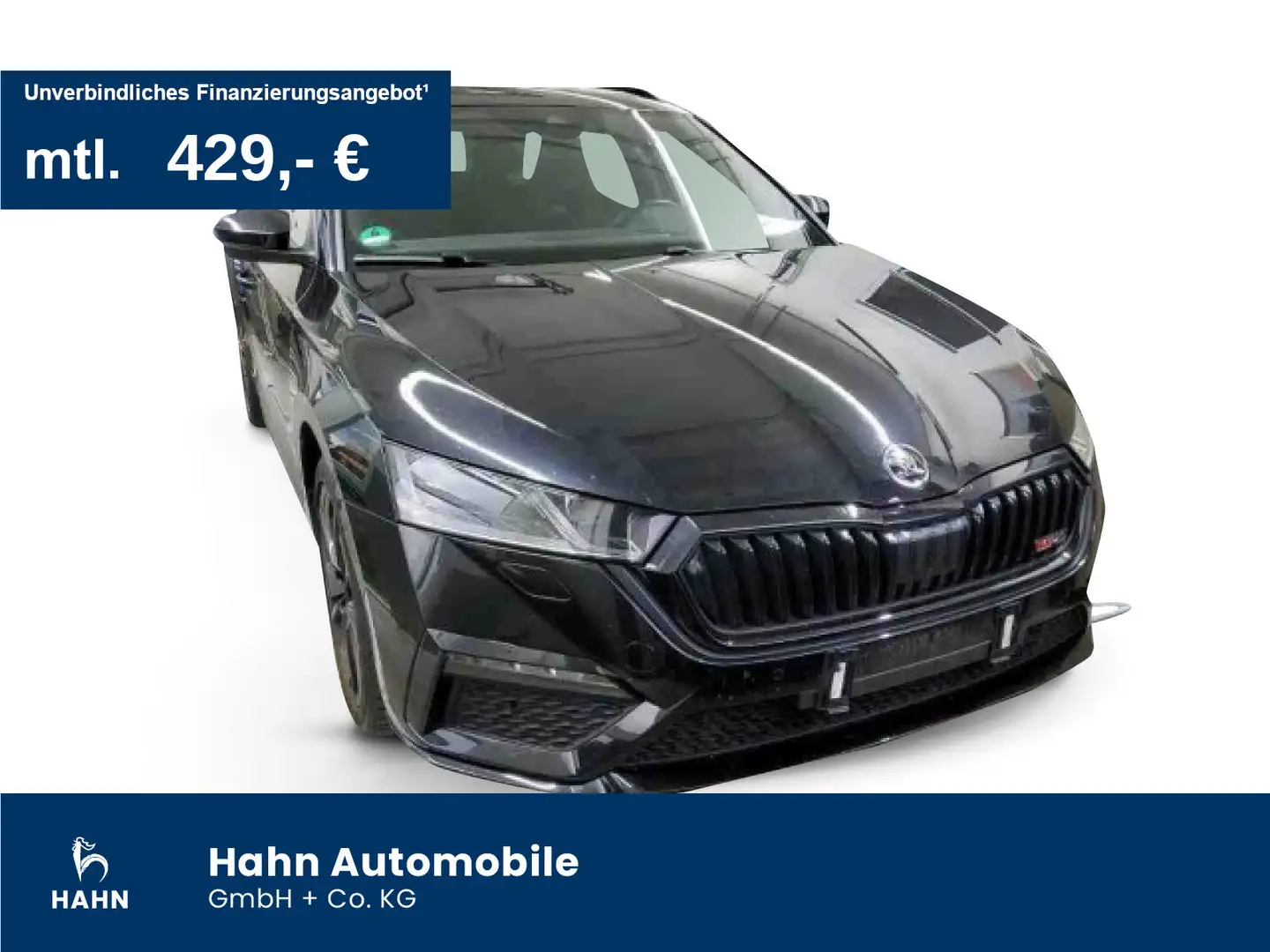 Skoda Octavia Combi 1.4 TSI DSG RS Matrix Einparkhilfe Schwarz - 1