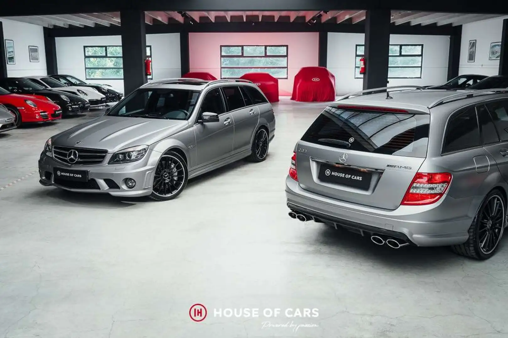 Mercedes-Benz C 63 AMG (W204) ESTATE FULL M-B HISTORY - MINT Grigio - 1