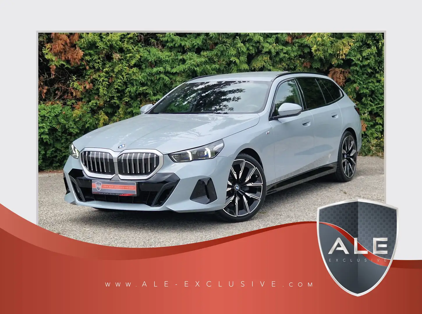 BMW 520 520d M Sport Harman AHK HUD 360Cam... Grigio - 1