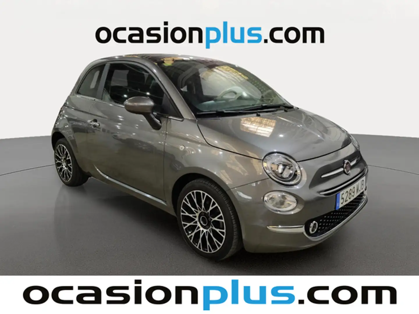 Fiat 500 1.0 Hybrid Dolcevita 52kW Gris - 2