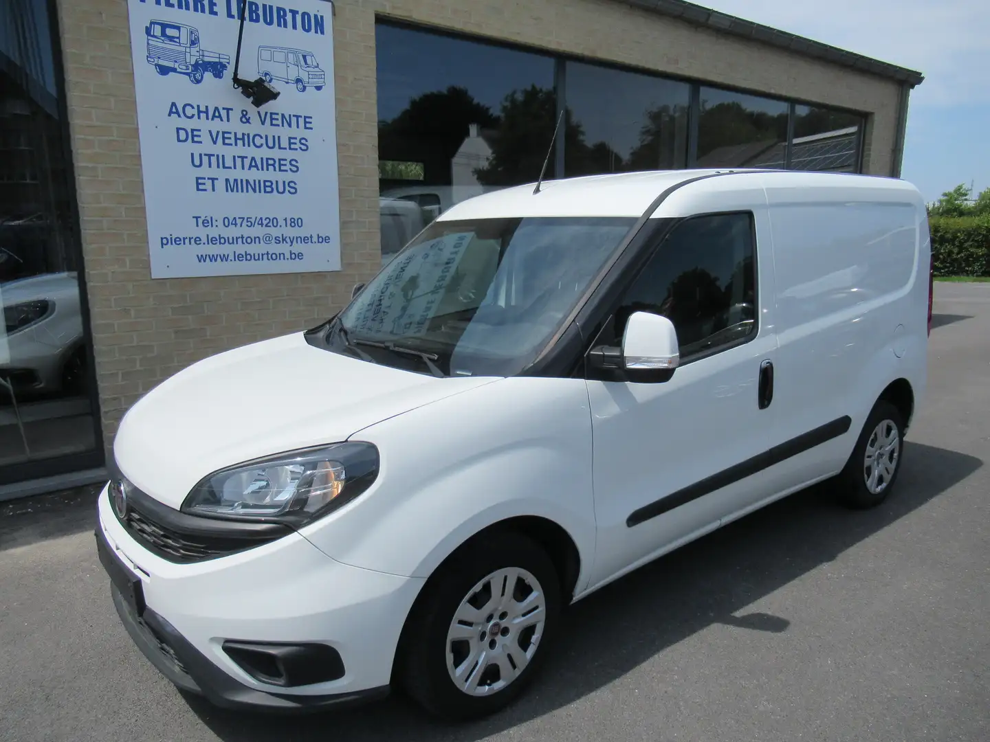 Fiat Doblo 105CV AIRCO,NAVI,CRUISE 9000€+TVA Wit - 1