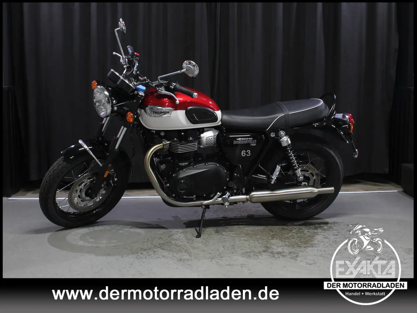 Triumph Bonneville T100 Bonneville T100 / VERSAND BUNDESWEIT AB 99,- Rot - 2