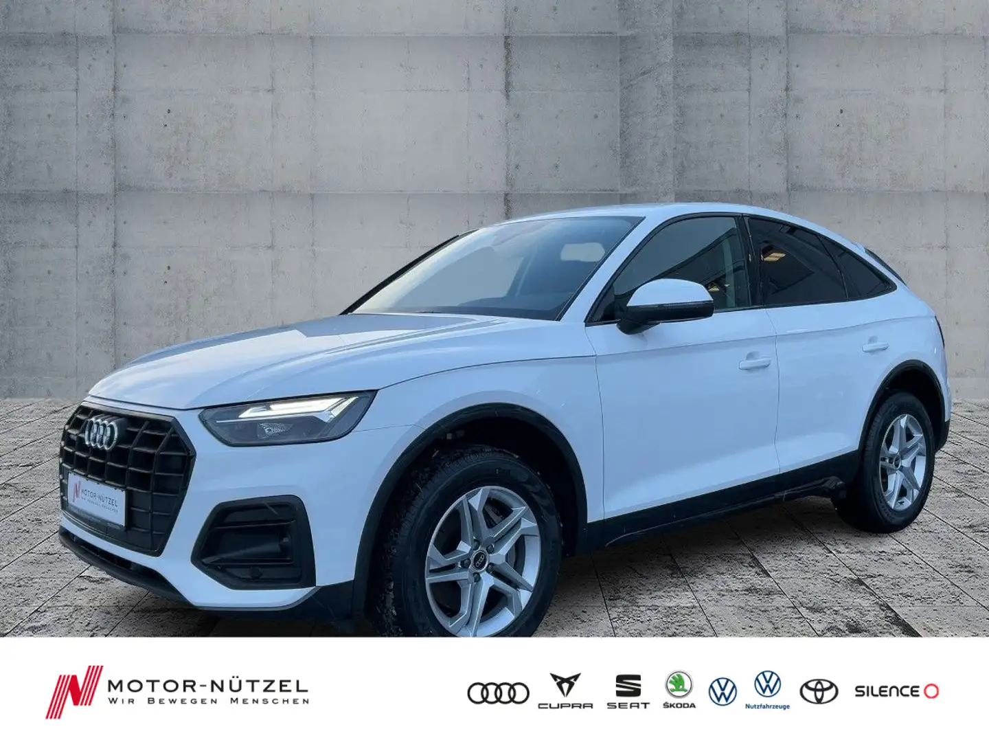 Audi Q5 50 TDI QU ADVANCED LED+NAVI+PDC+GRA Weiß - 1