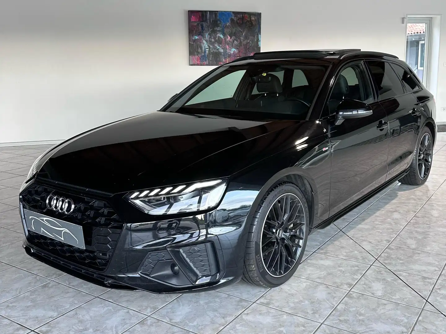 Audi A4 Avant 40 2.0 tdi S Line edition quattro 190cv s-tr Nero - 1