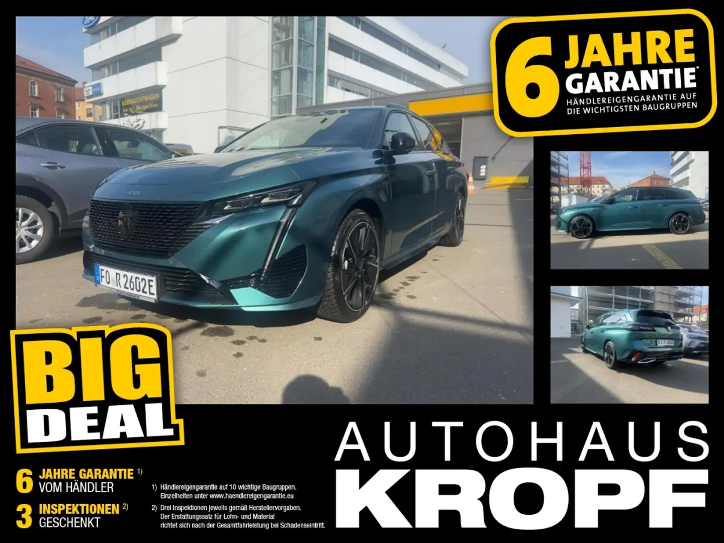 Peugeot 308 LED,Winterpaket,Parkpilot,Navi,DAB Blau - 1