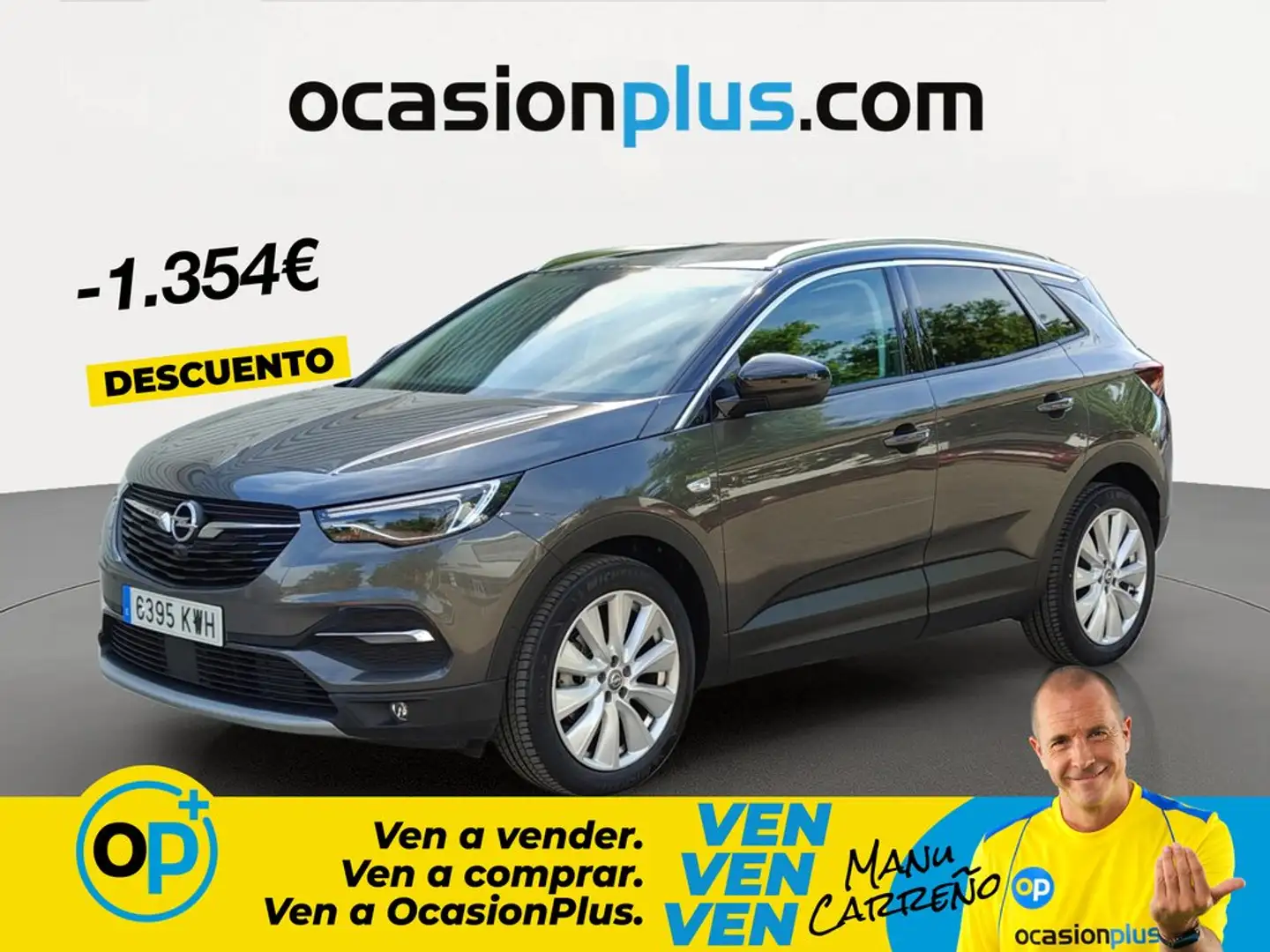Opel Grandland X 1.2T S&S Ultimate 130 Gris - 1
