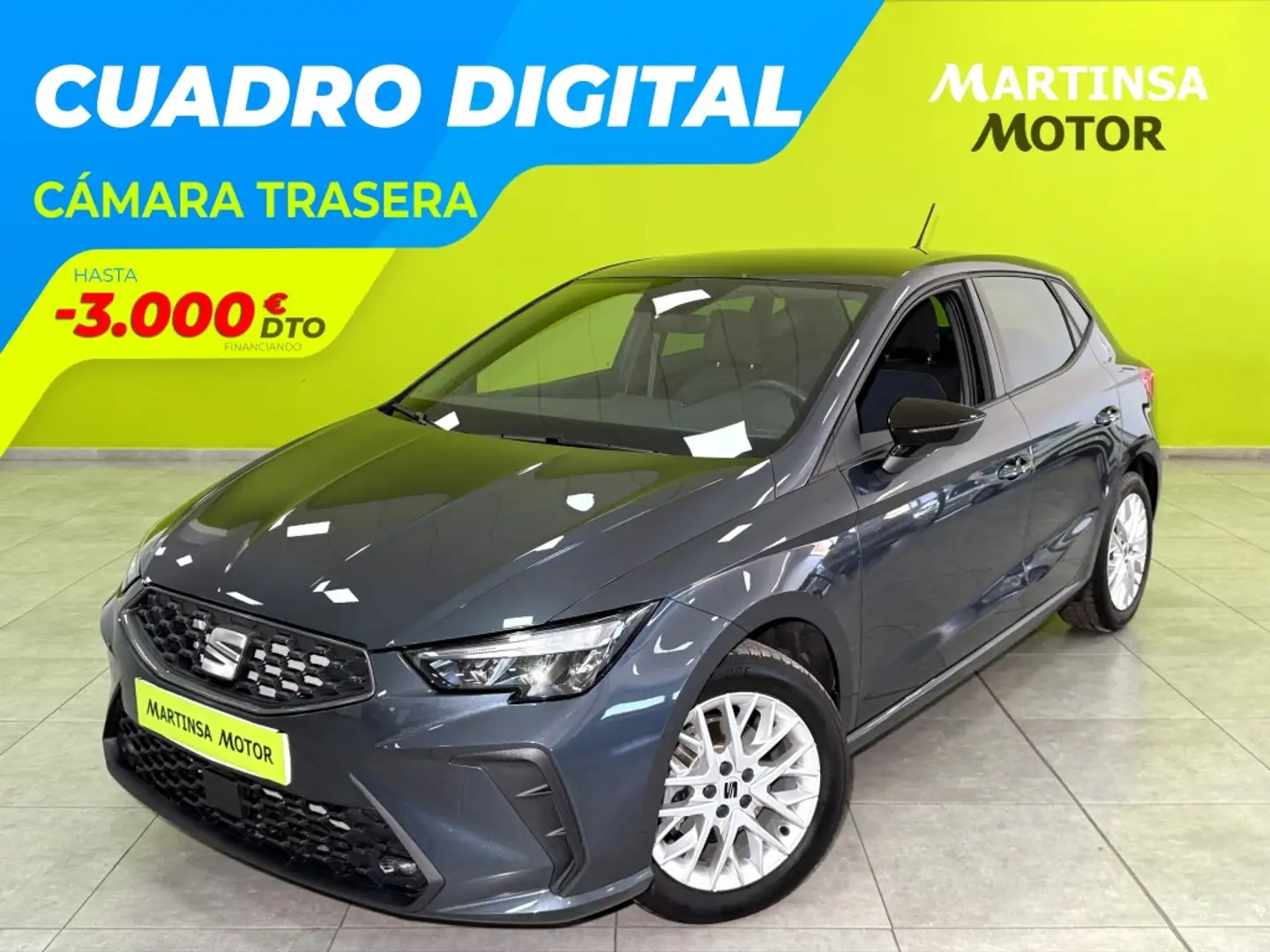 SEAT Ibiza Berlina Manual de 5 Puertas Gris - 1