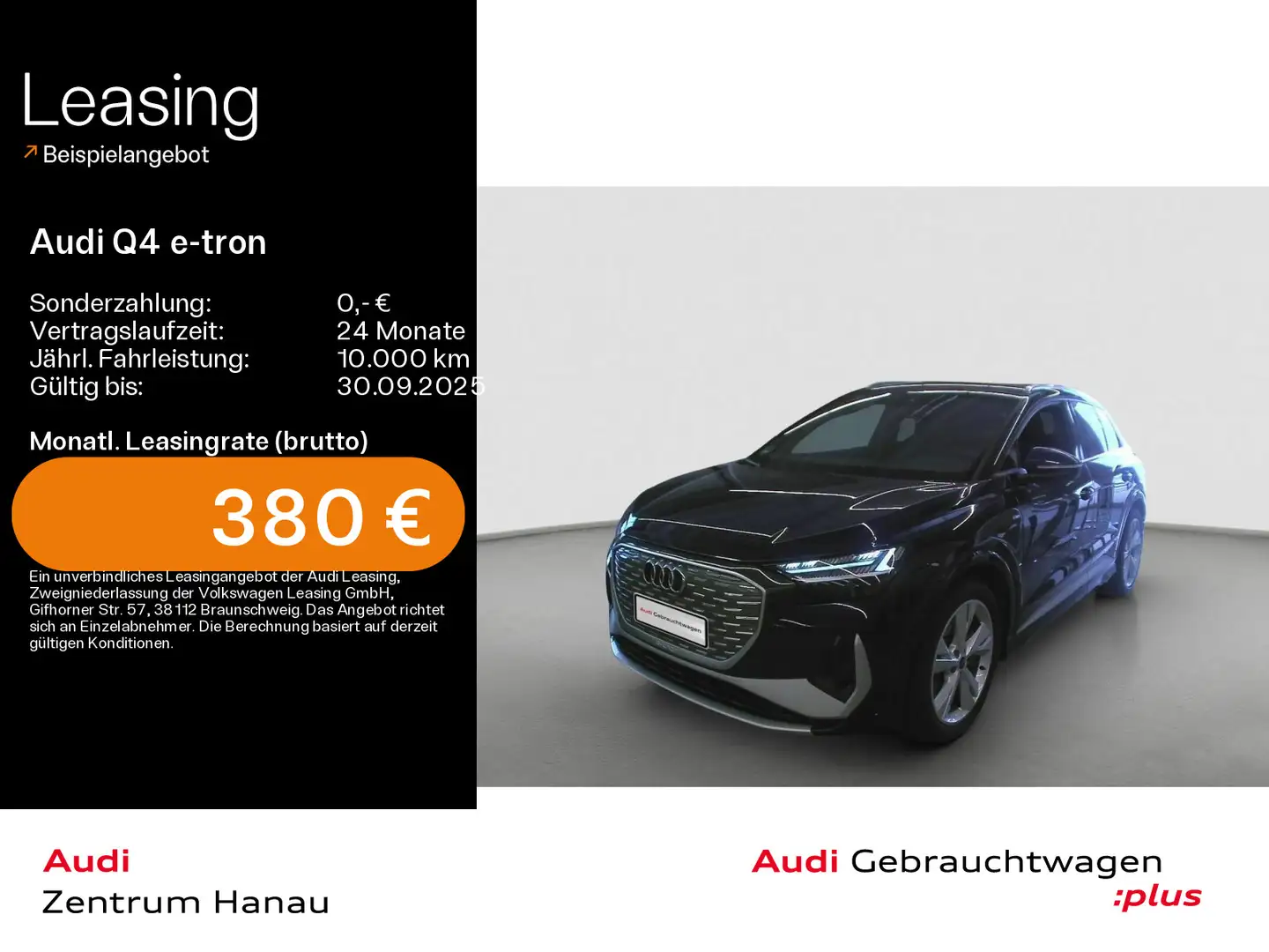 Audi Q4 e-tron 45 S-LINE*MATRIX*KAMERA*AHK*20ZOLL*NAV Blau - 1
