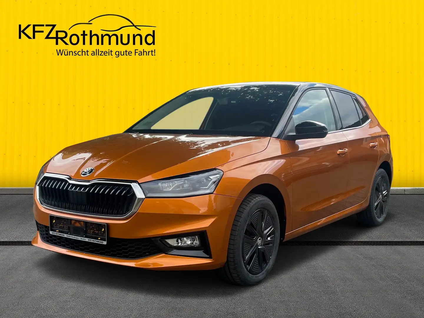 Skoda Fabia Style Oranje - 1
