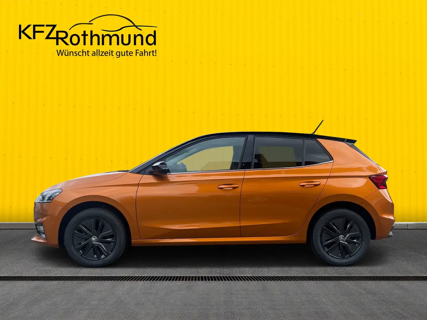 Skoda Fabia Style Orange - 2