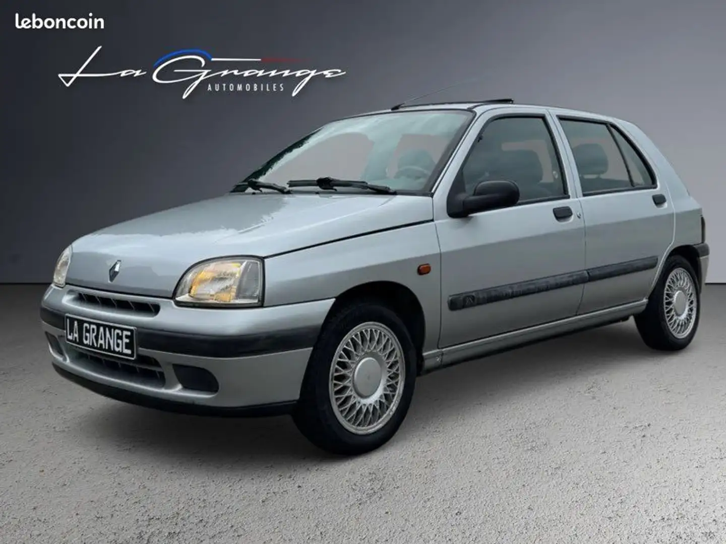 Renault Clio 1 1.2 60cv RN 5 Portes Gris - 1