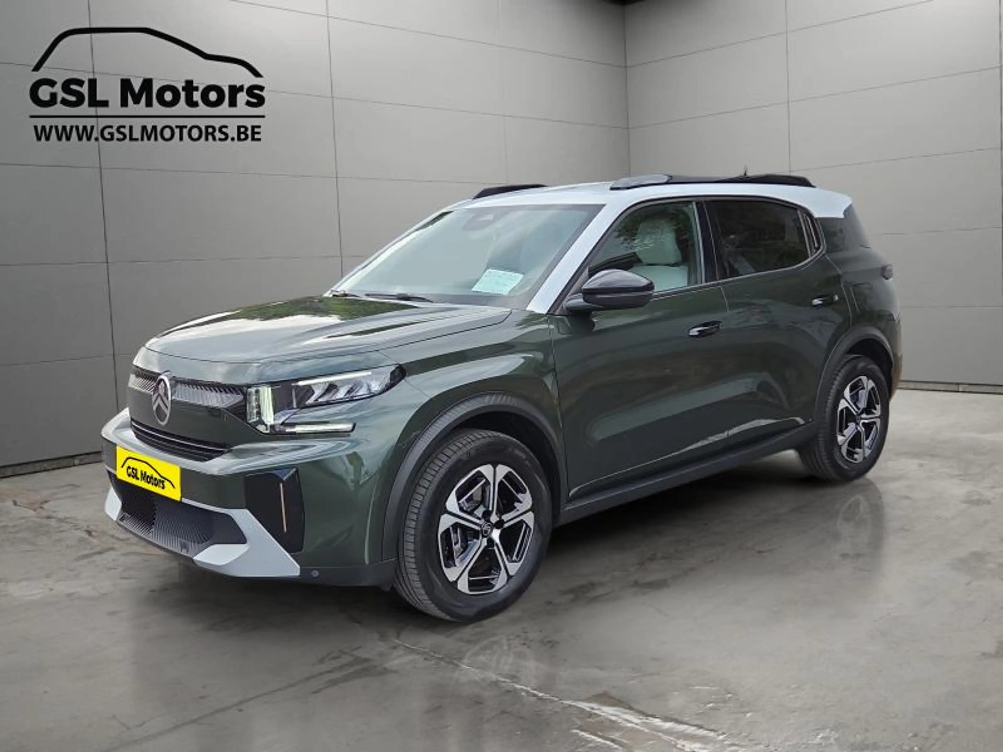 Citroen C3 Aircross 1.2 136cv Automatique vert 06/25 21028km Airco GPS
