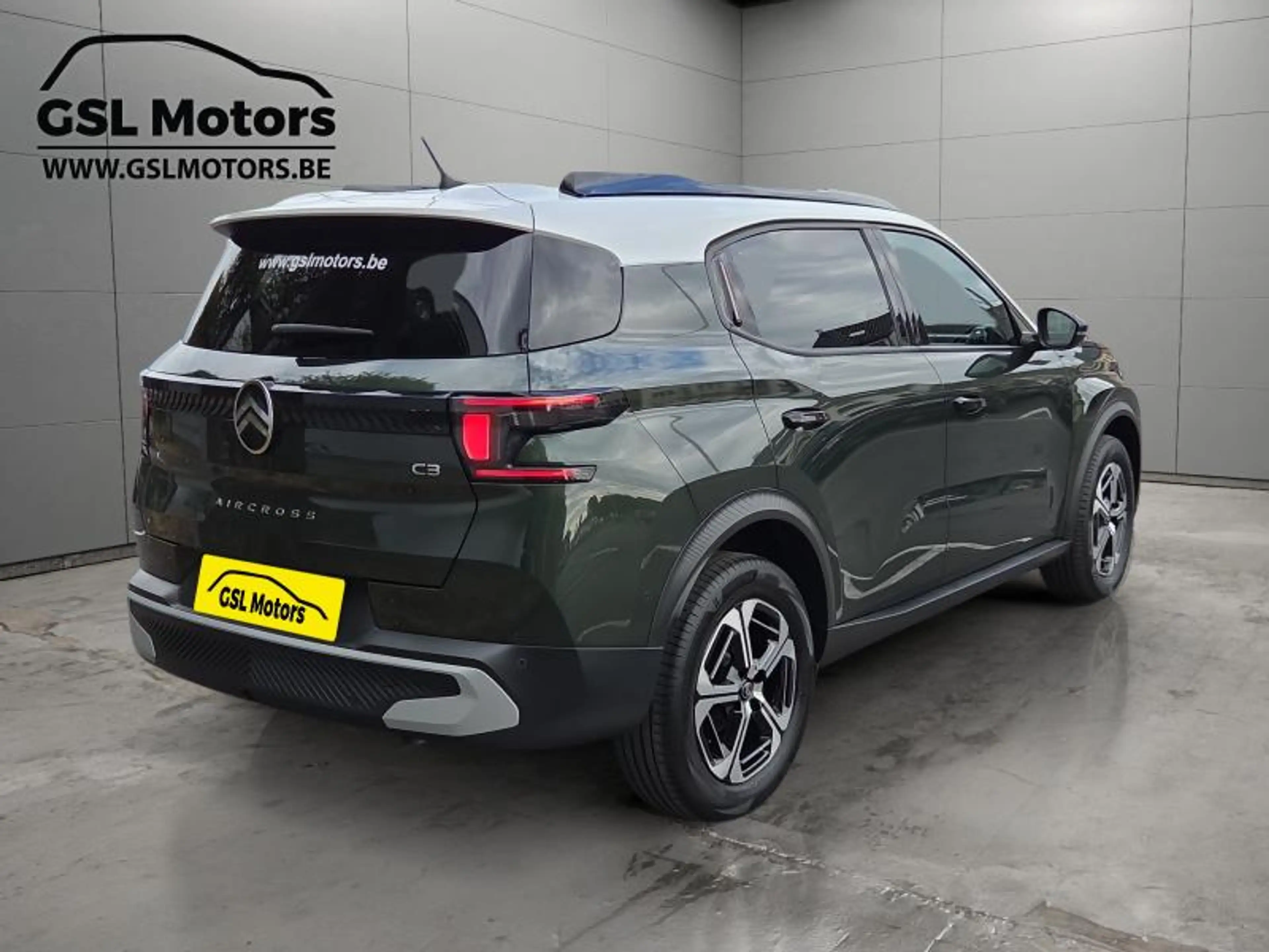 Citroen C3 Aircross 1.2 136cv Automatique vert 06/25 21028km Airco GPS — photo 4