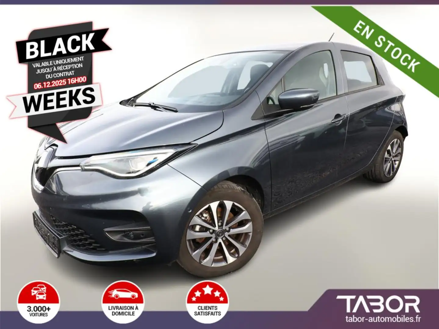 Renault ZOE ZE50 R135 Intens batterie achat Gris - 1