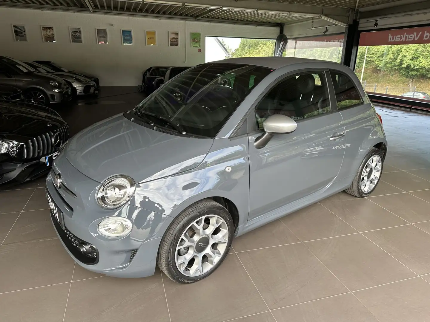 Fiat 500C RockStar/2.Hand/Sonderfarbe/Unfallfrei Grau - 1