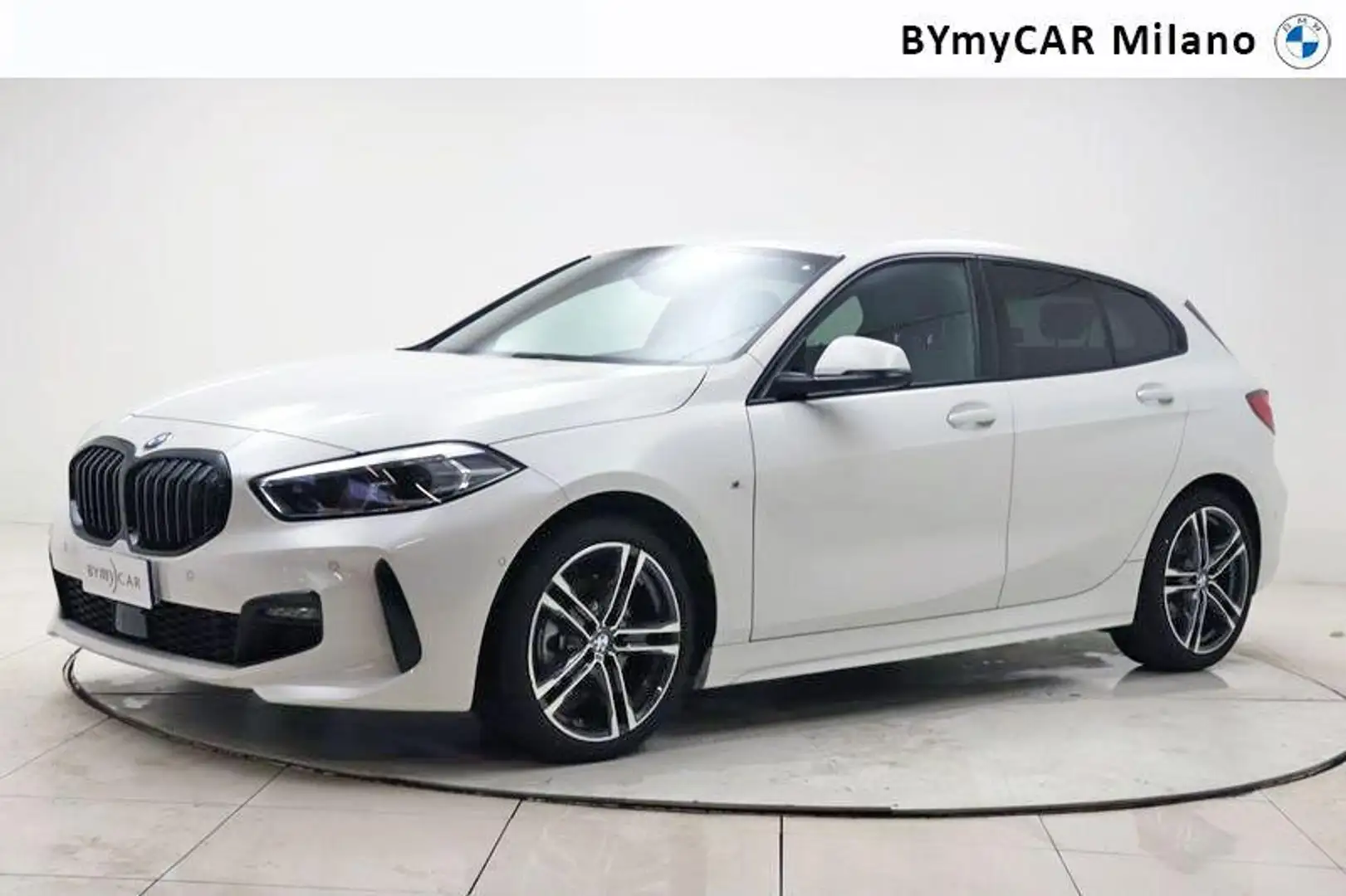 BMW 118 d Msport auto Bianco - 1