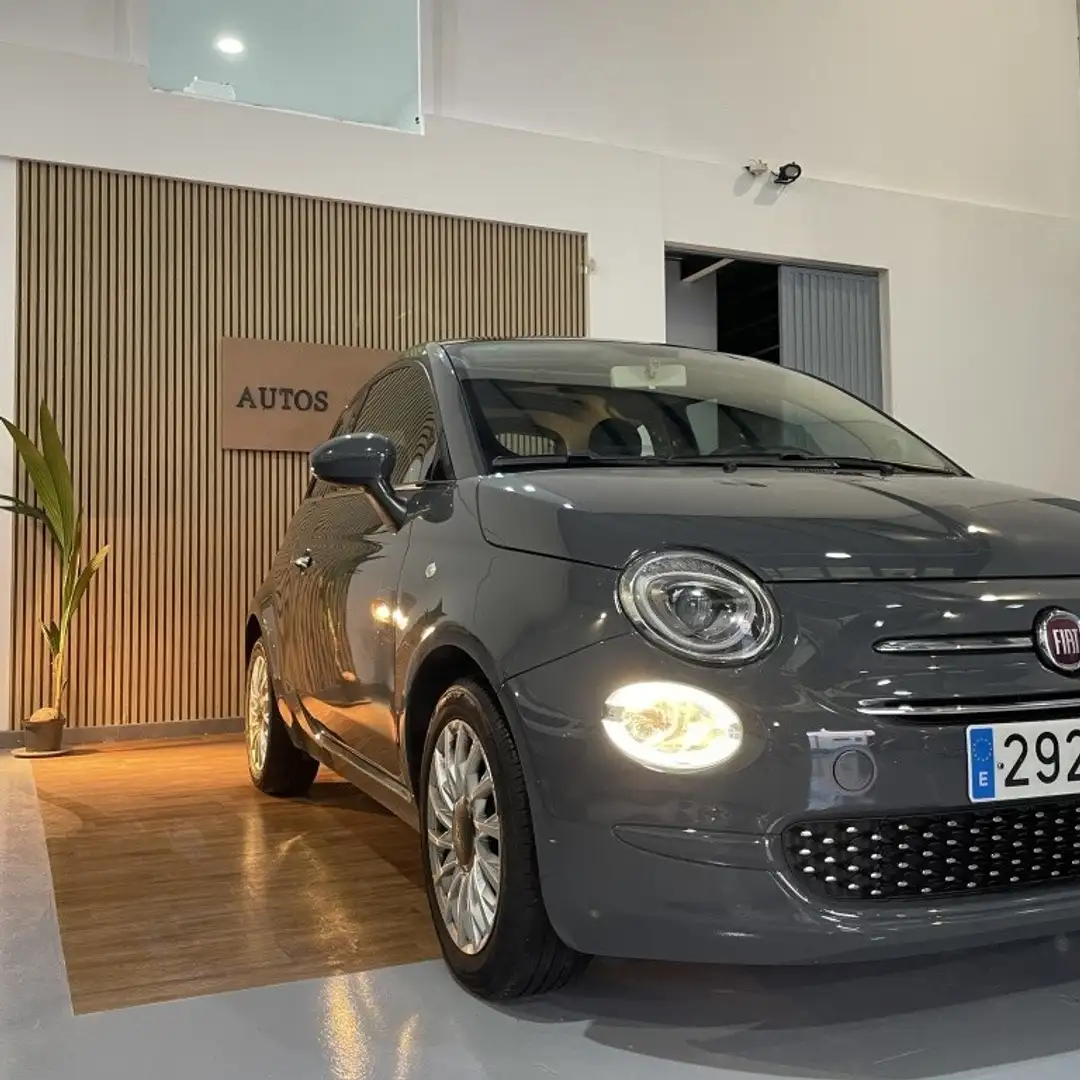 Fiat 500 1.2 120th Aniversario Gris - 1
