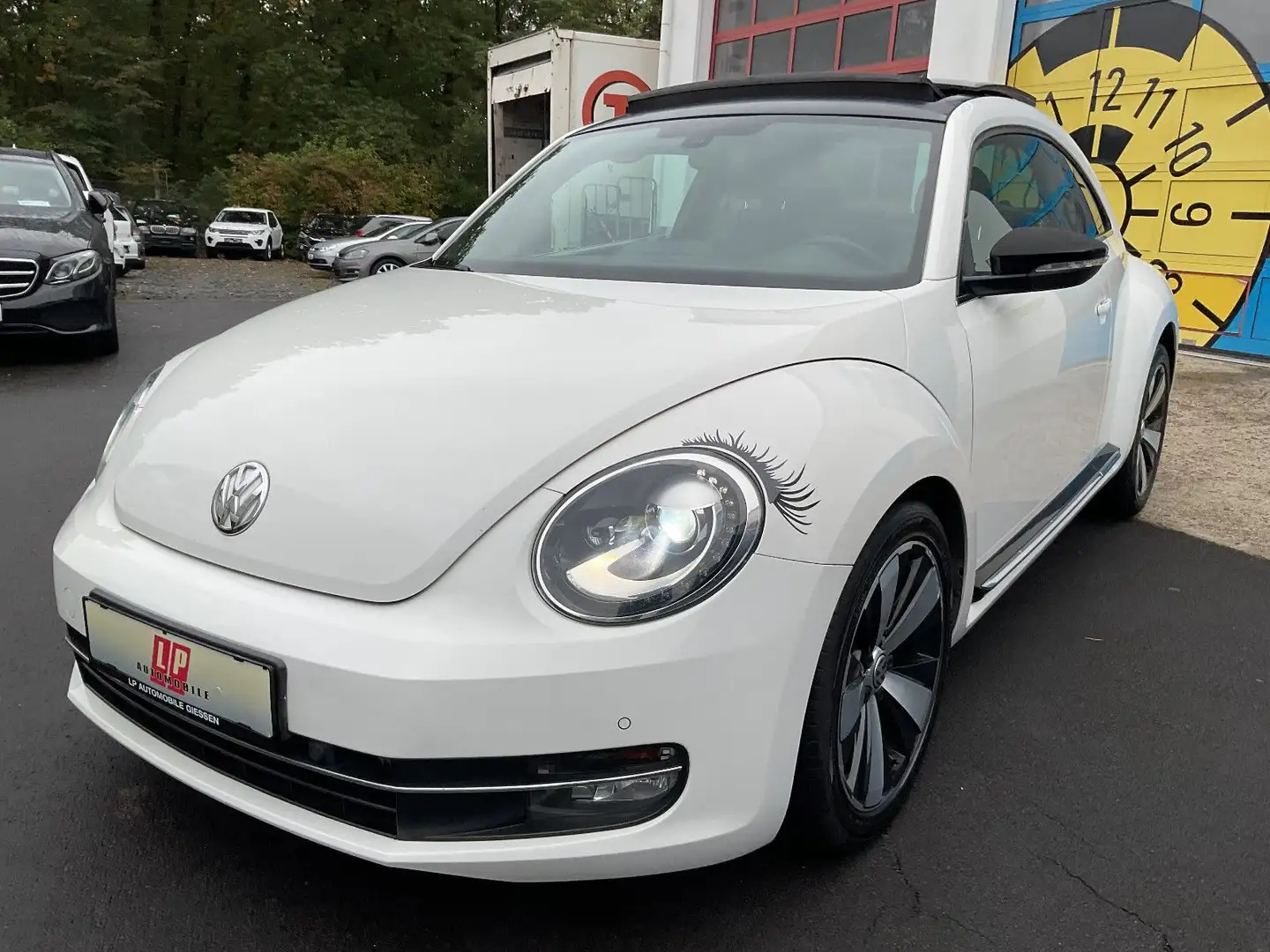 Volkswagen Beetle Sport 1.2 TSI Xenon Vollleder Schiebedach Weiß - 1