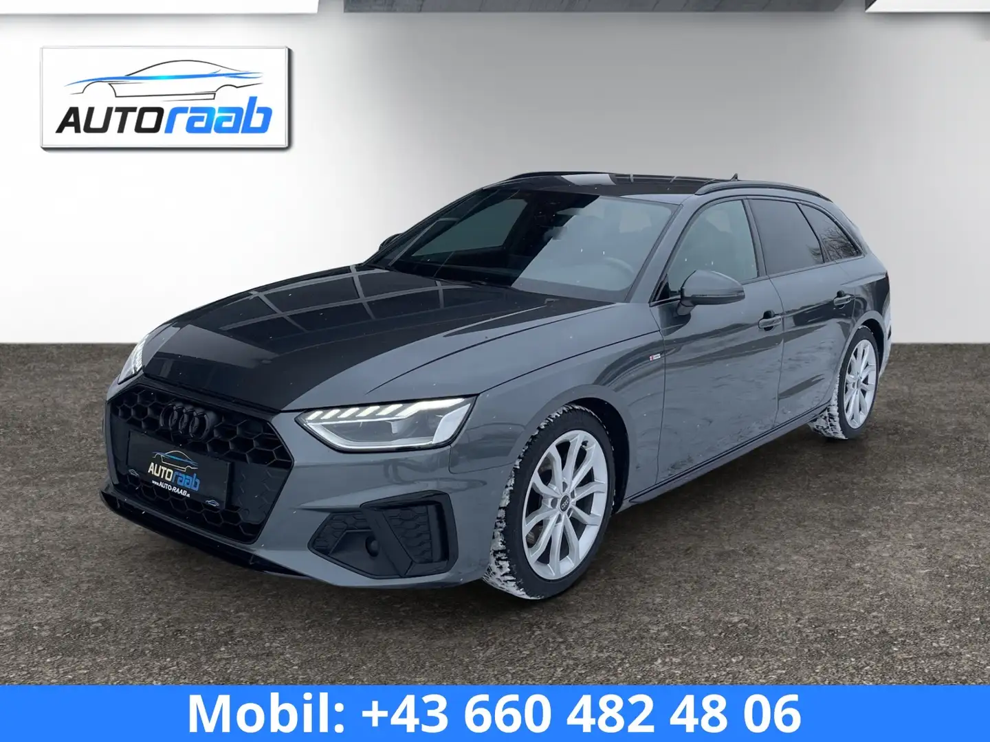 Audi A4 35 TDI S-tronic S-line *AHV*LED*VIRTUAL*RFK*APP* Grau - 1
