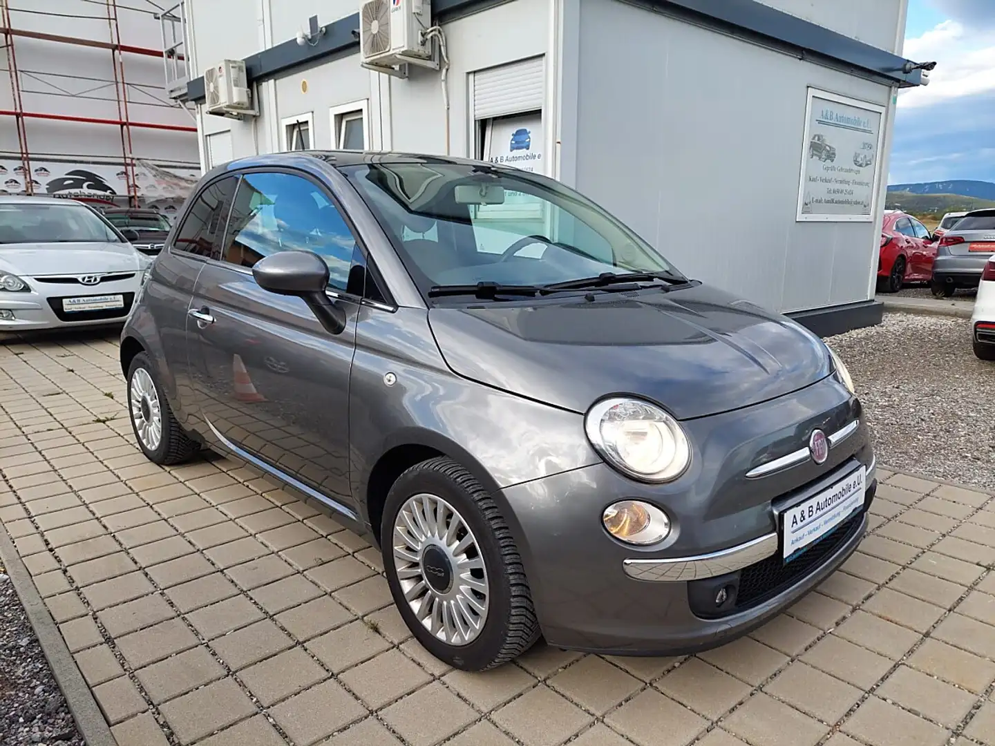Fiat 500 Finanzierung möglich Grau - 1