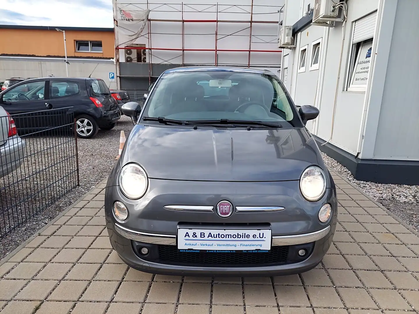Fiat 500 Finanzierung möglich Grau - 2