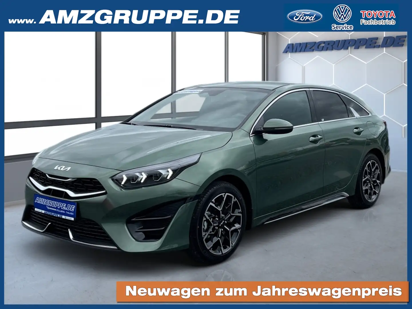Kia ProCeed / pro_cee'd Proceed 1.5 T-GDI Ultimate Edition ADA+Winterpak Grün - 1