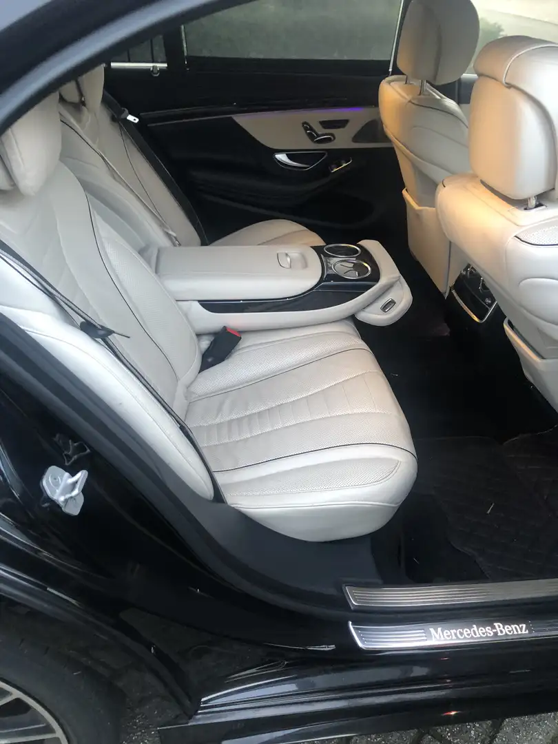 Mercedes-Benz S 550 mooi auto 449 pk v8 black lang Schwarz - 2