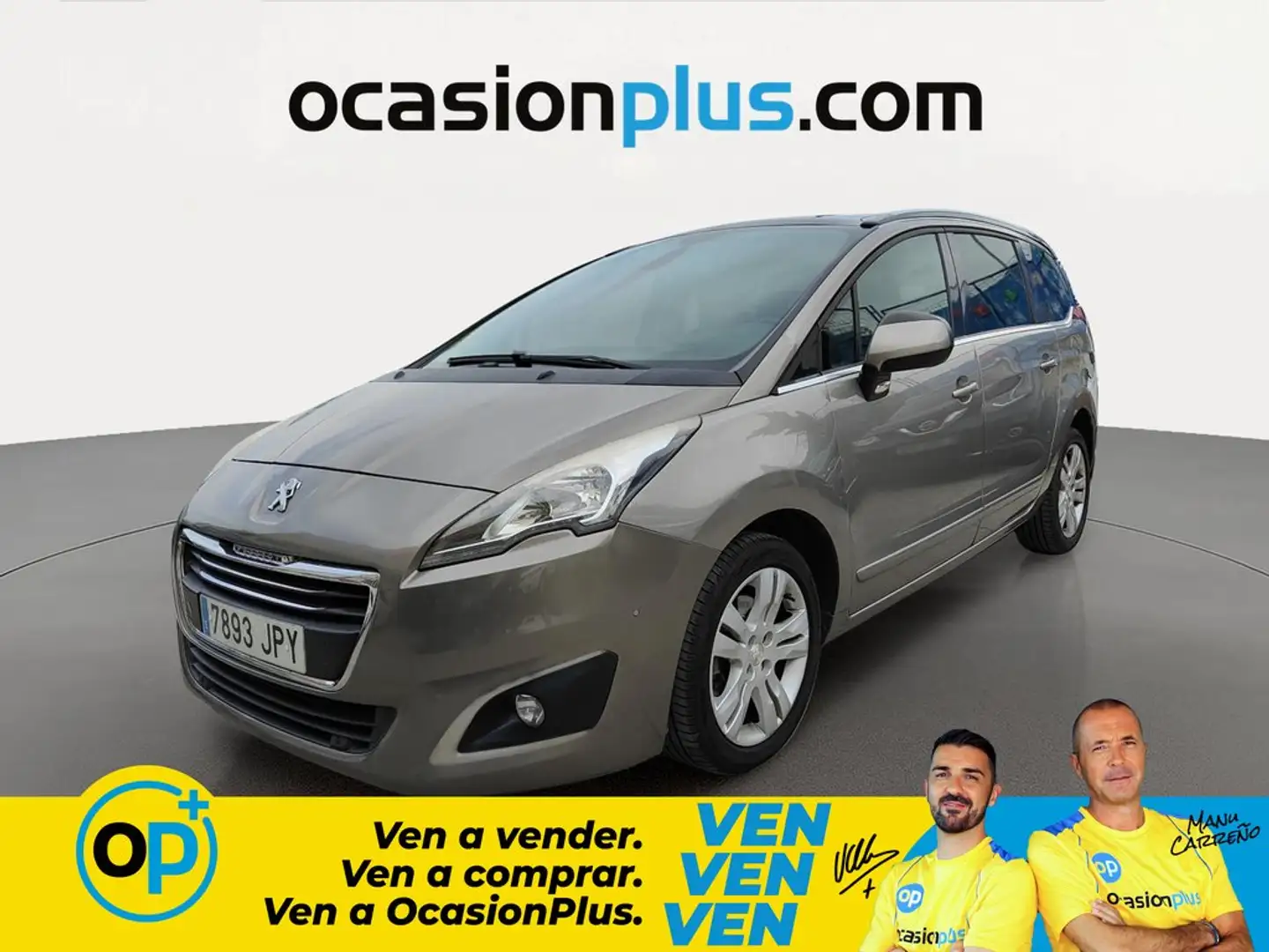 Peugeot 5008 1.2 PureTech S&S Allure 7 pl. 130 Gris - 1