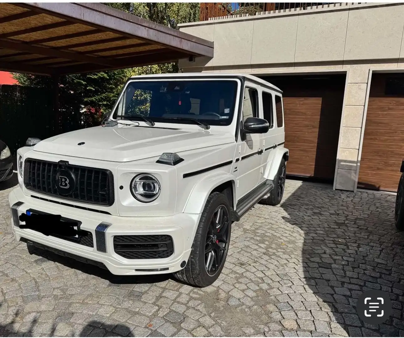 Mercedes-Benz G 63 AMG Brabus Optik Carbon Burmaster Belüftung Weiß - 2