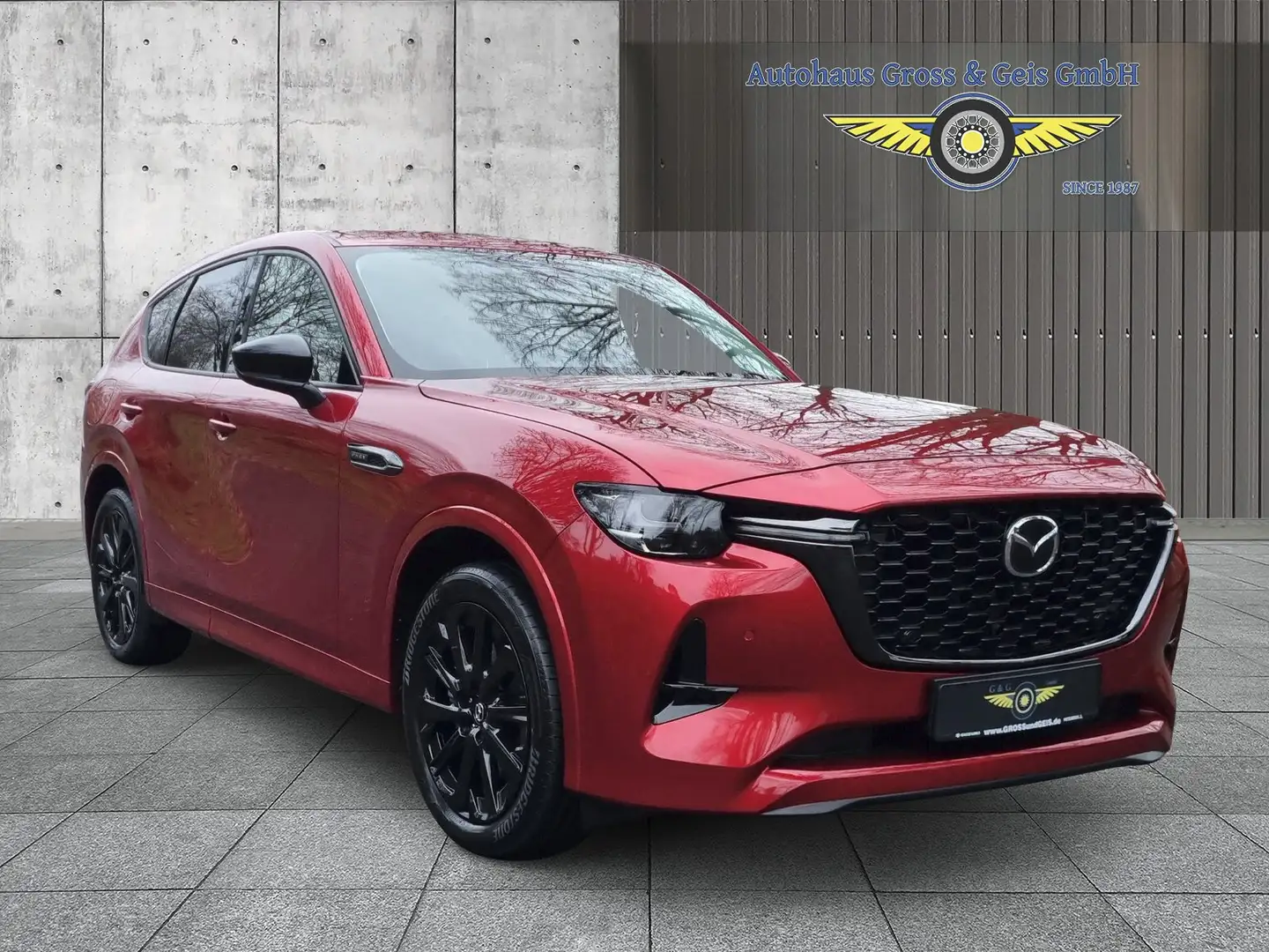 Mazda CX-60 CX-60 AWD e-Skyactiv-PHEV Hybrid Automatik HOMURA Rot - 2