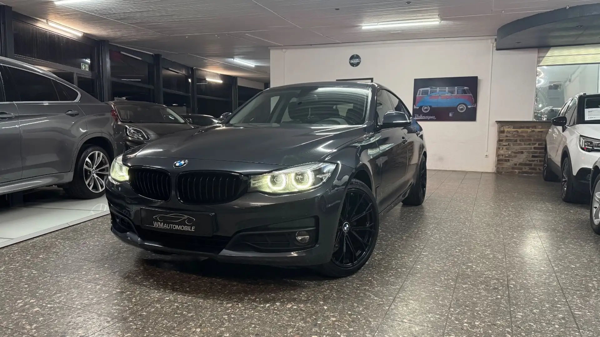 BMW 318 318d*GT*Facelift*Autom*Navi*Leder*Xenon*19*SHZ* Gris - 1
