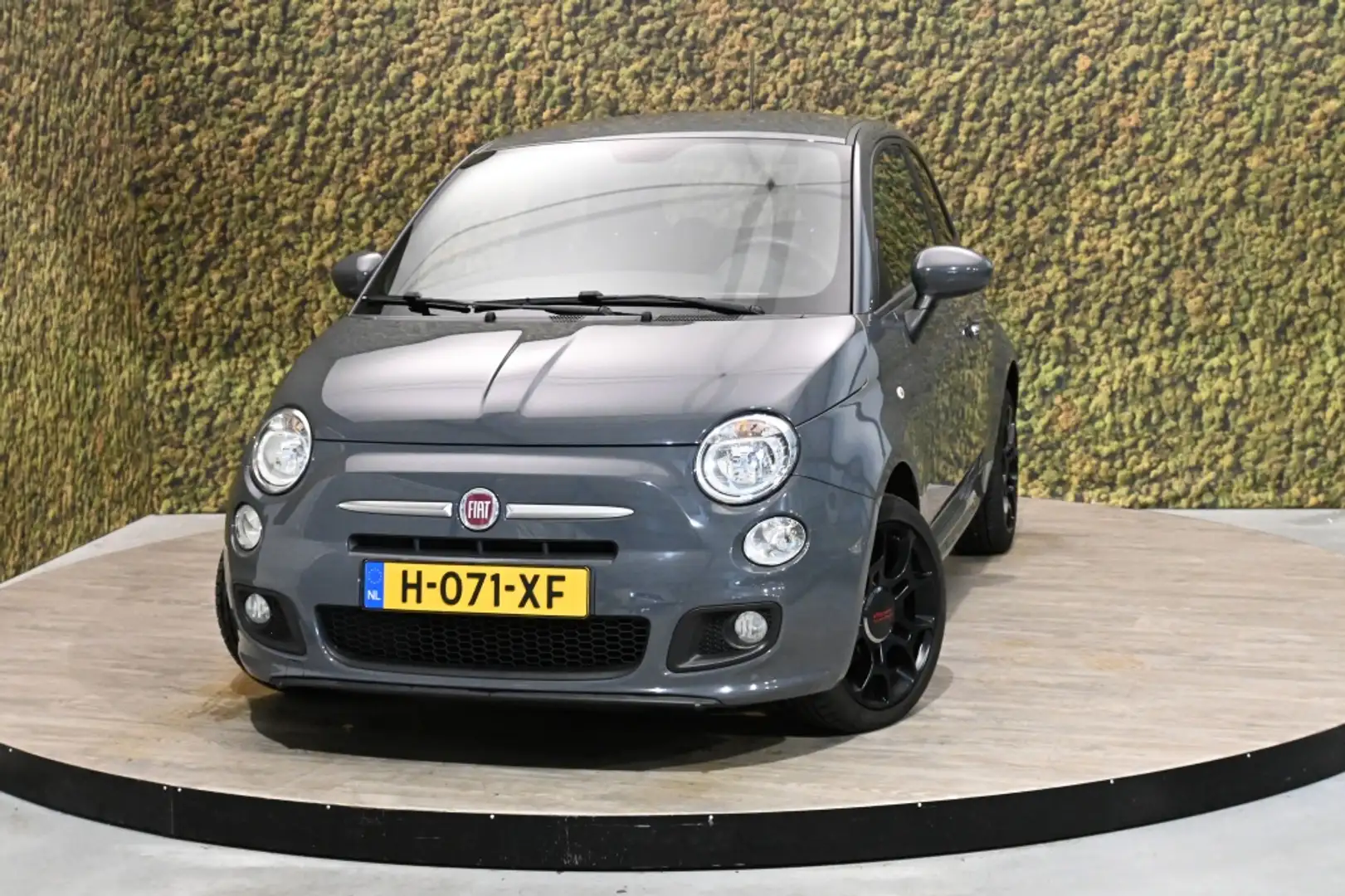Fiat 500 1.2 sport *Airco *unieke kleur Grau - 1