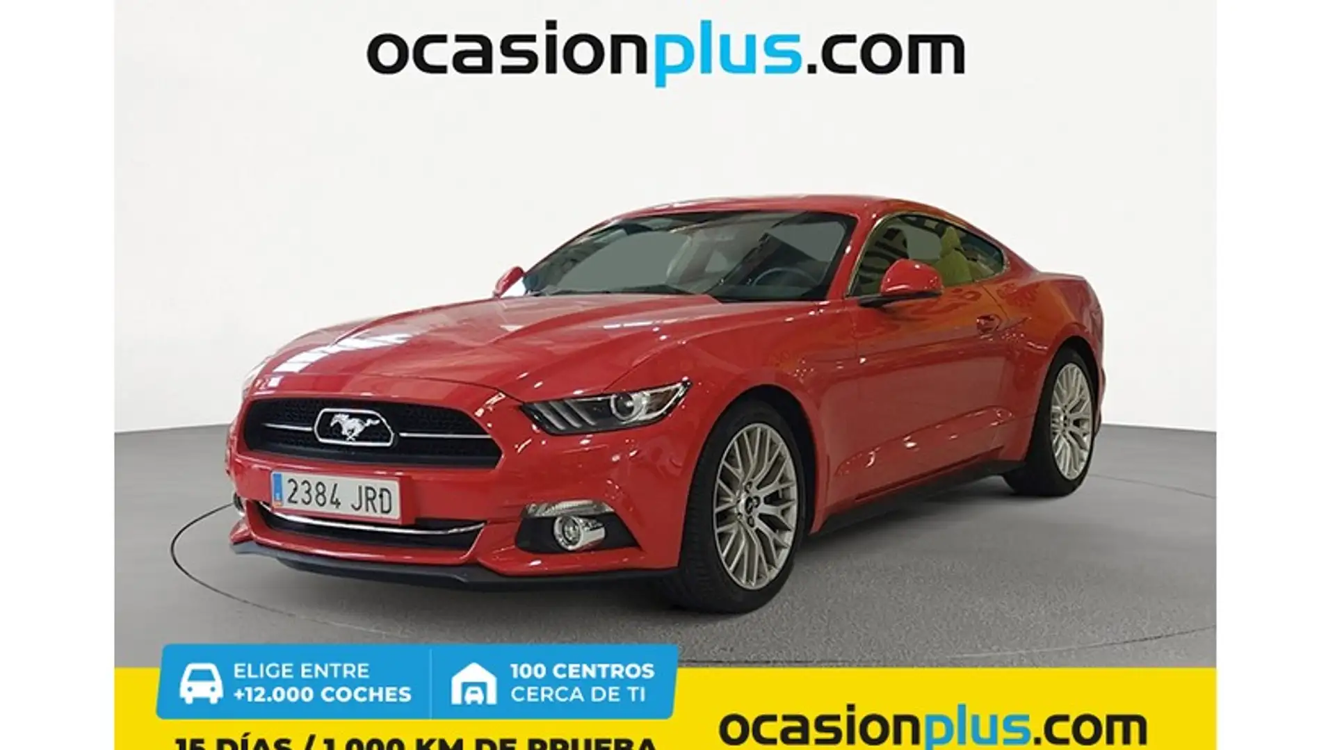 Ford Mustang Fastback 2.3 EcoBoost Rojo - 1
