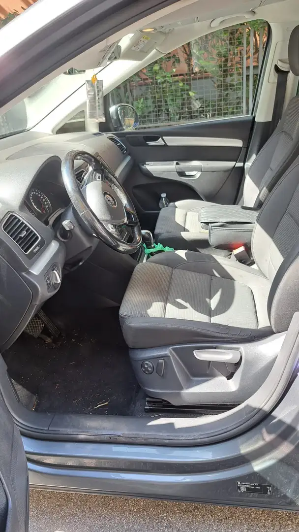 Volkswagen Sharan 2.0 tdi 150cv auto euro 6b Grigio - 1