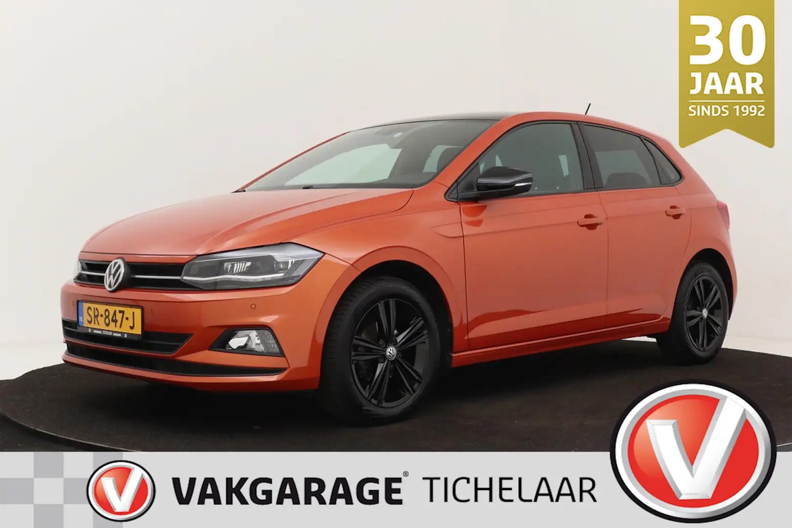Volkswagen Polo 1.0 TSI Comfortline | Org NL | Adap. Cruise | CarP Oranje - 1