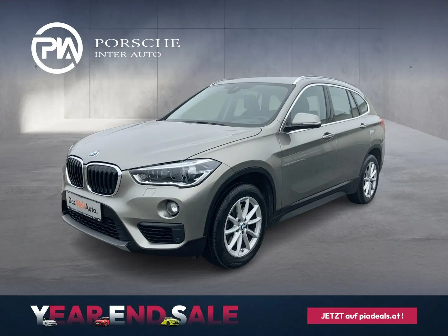 BMW X1 xDrive 20d Aut. Brun - 1