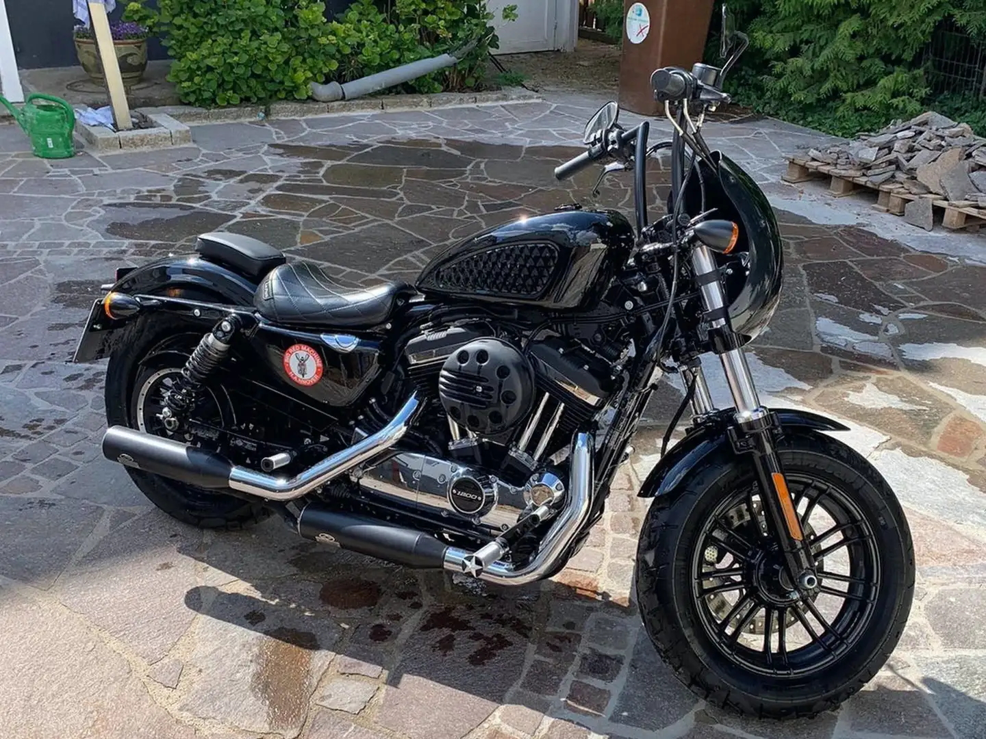 Harley-Davidson XL 1200 XS FORTY-EIGHT - Jeckill and Hyde Schwarz - 1