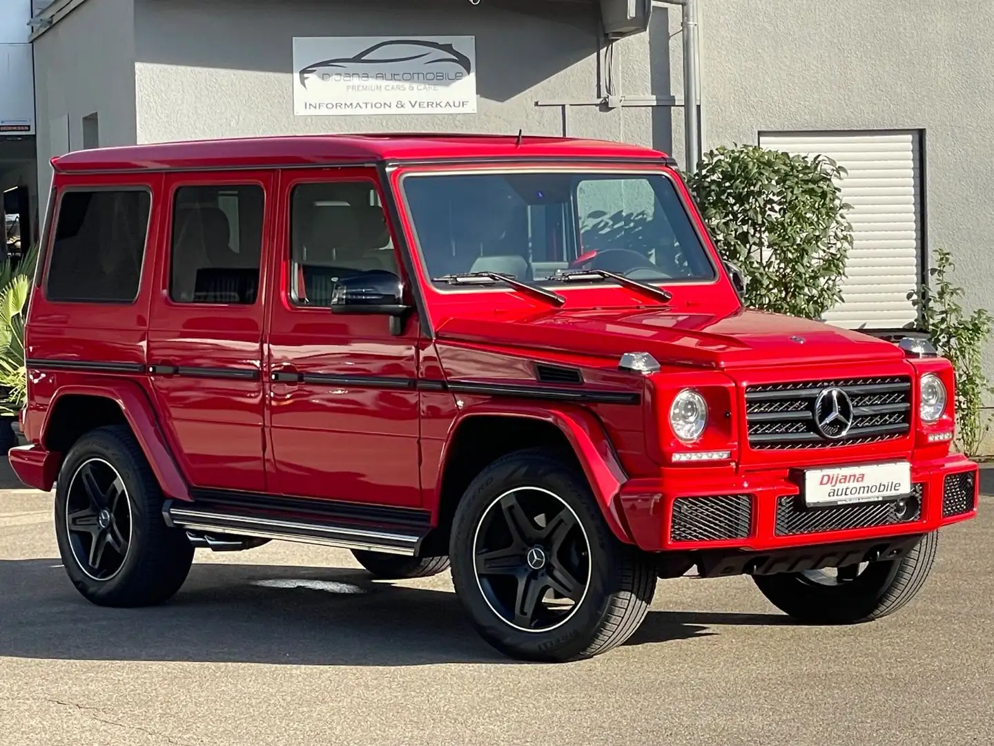 Mercedes-Benz G 500 Designo Manufaktur Edition BRD Neuwertig! Rot - 1
