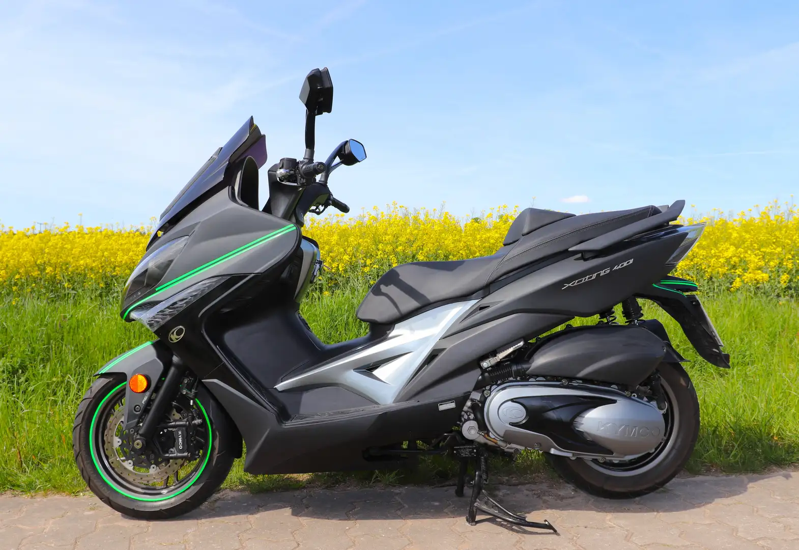 Kymco Xciting 400i ABS   E4 Plateado - 1
