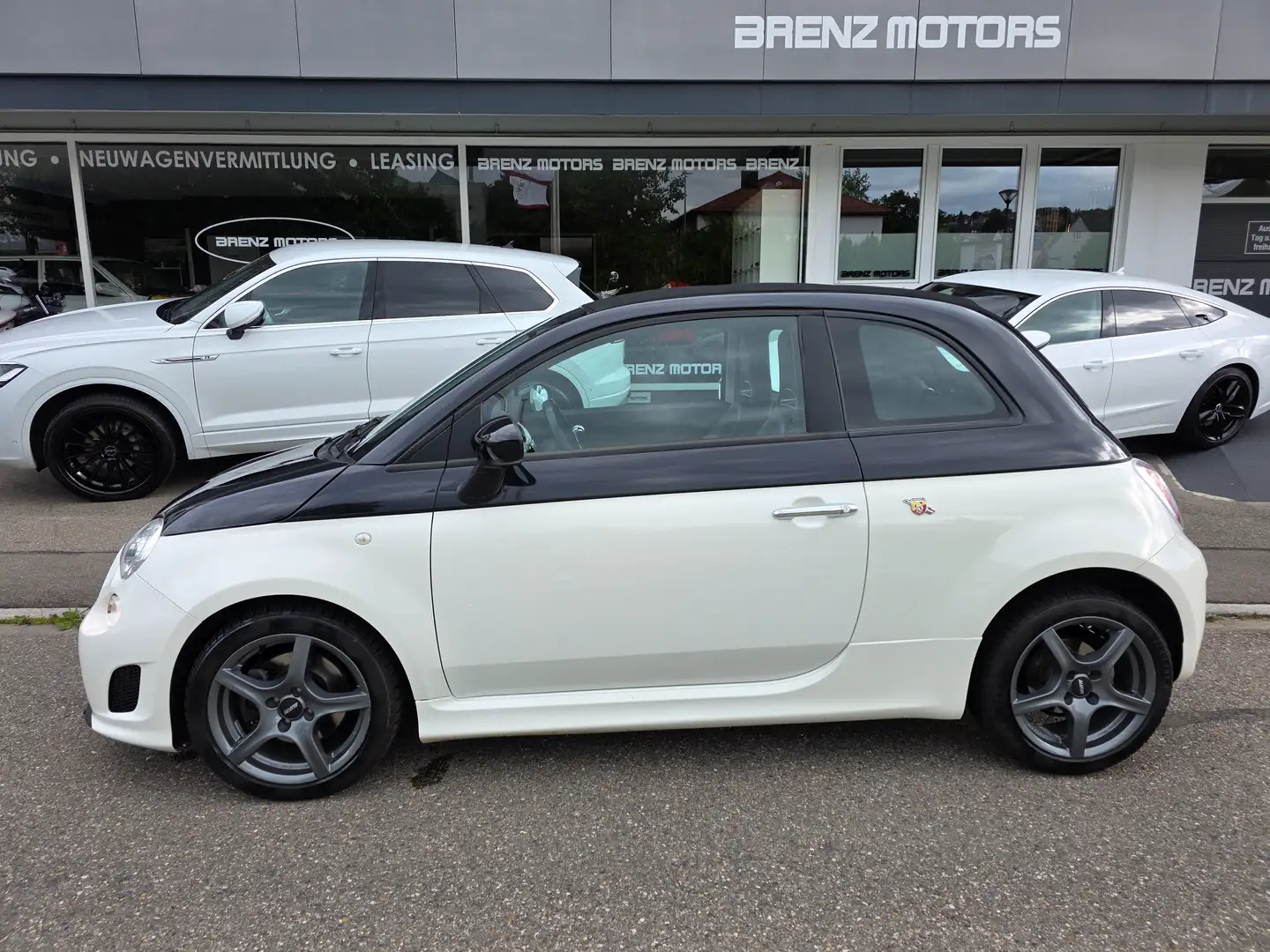 Abarth 500C Leder/Xenon/Klima/8 Fach/Tüv neu+ 1J.Garantie Schwarz - 1